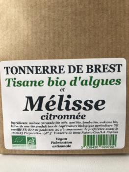 Bio Zitronenmelisse Kräuter Tee mit Algen